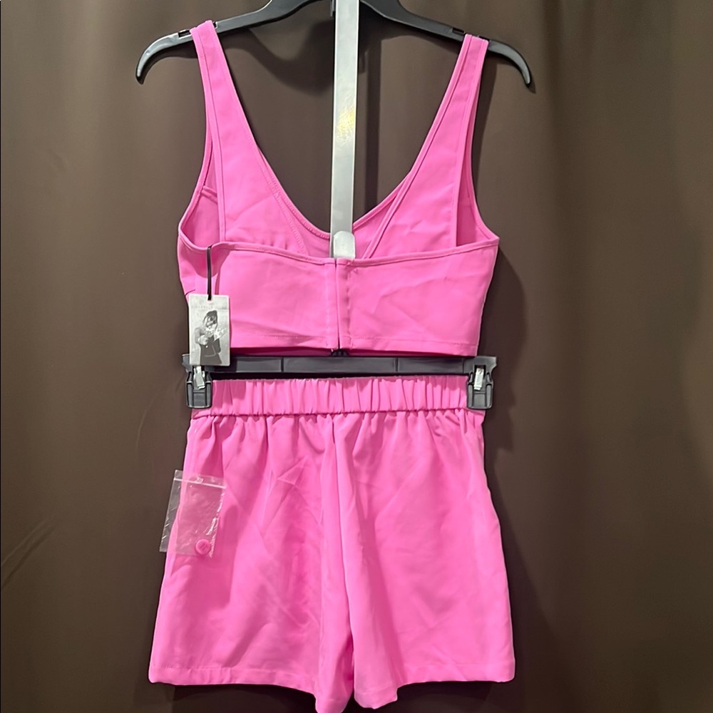 Sincerely Jules Pink Top and Shorts Set, Small - NWT - Picture 2 of 12